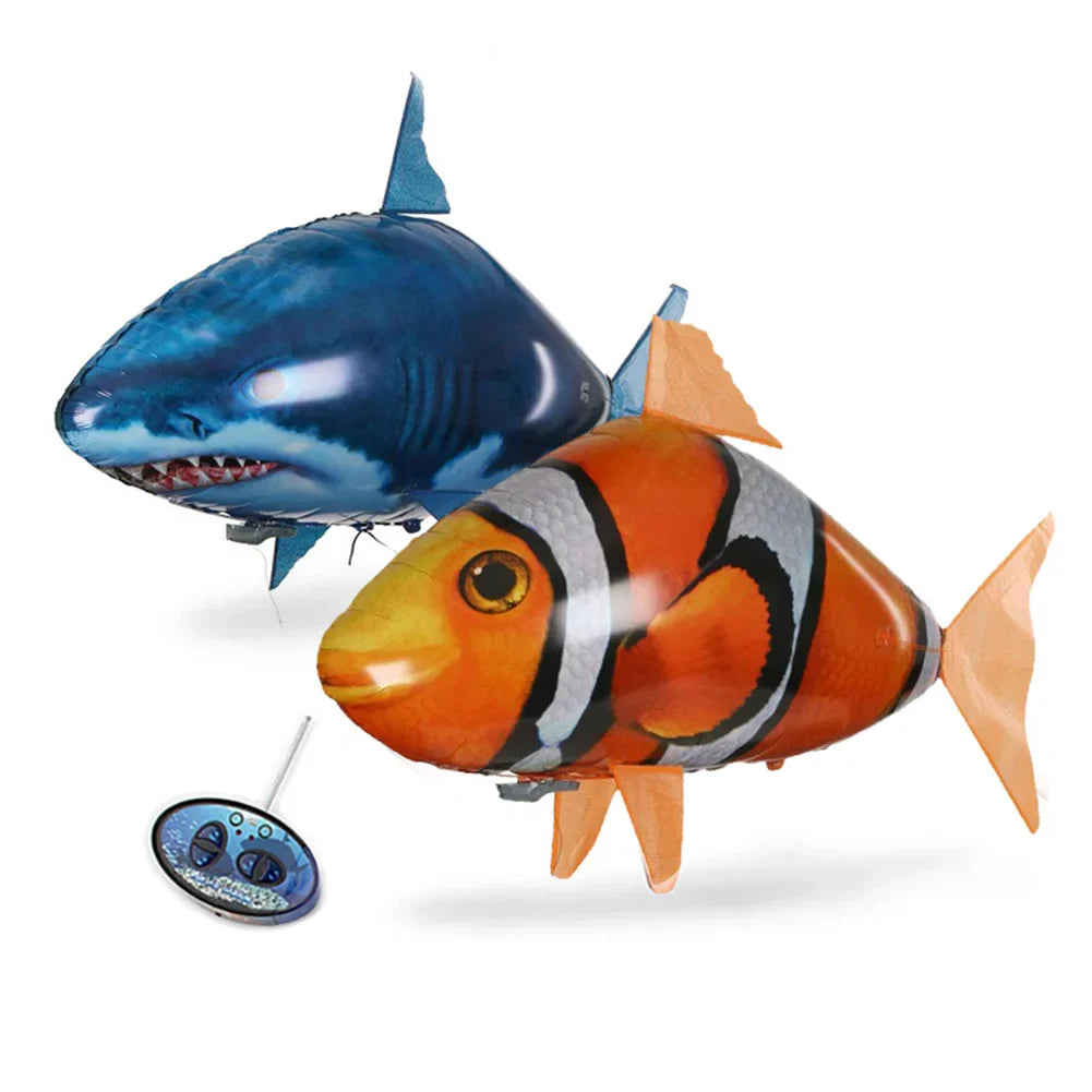 Remote Control Shark Toys Air Swimming RC Animal