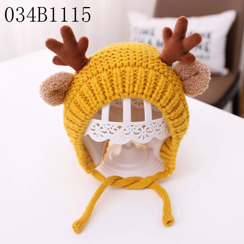 Cute Winter Warm Kids Girl Boys Baby Hats