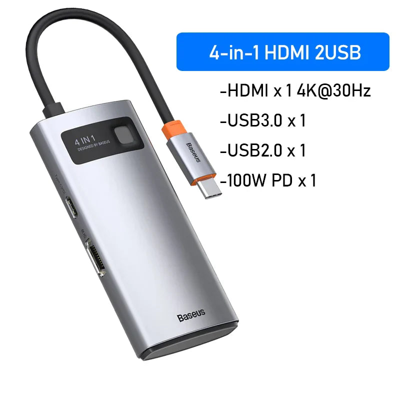 Baseus USB C HUB USB 3.0 3 0
