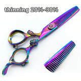Colorful Hairdressing Scissors Set, Hair Cutting Scissors, Hair