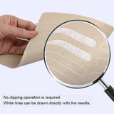 10pcs Microblading Eyebrow Practice Skin Silicone Tattoo Accessories