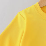 2pcs Baby Spring Fashion Simple Embroidered Bear Head