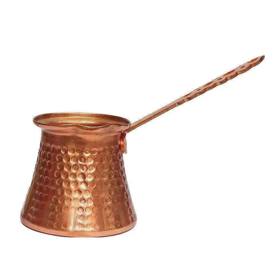 350ml Turkish Copper Coffee Pots Heat Resistance Brewing