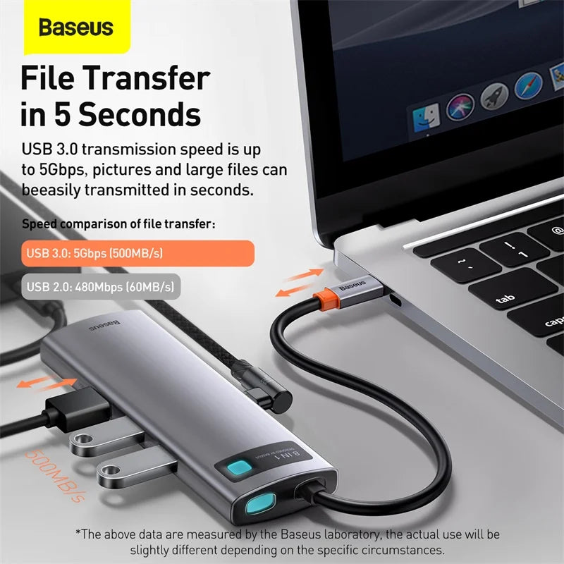 Baseus USB C HUB USB 3.0 3 0