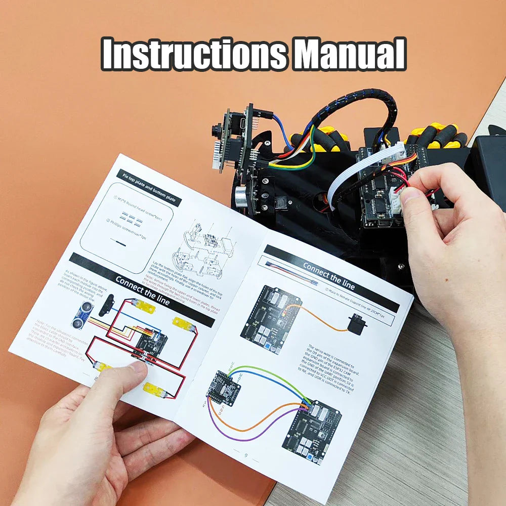 Robot Starter Kit For Arduino Programming with ESP32