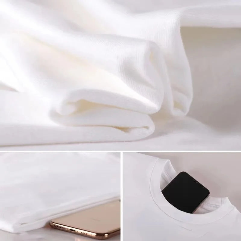 2023 Summer Plus Size Cotton TShirt Ladies Soft