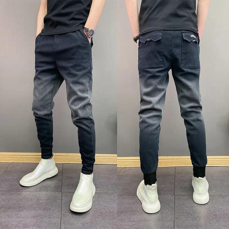 New Arrival Luxury Designer Korean Men's Elastic Waist