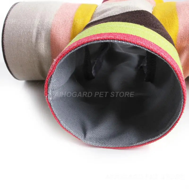 Small Pet Colorful Tunnel Toy 4 Kinds Rainbow