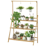 Plant Stand Storage Shelf 3-Tier Hanging Stand for