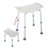 Non-slip Bath Chair 6 Gears Height Adjustable Elderly