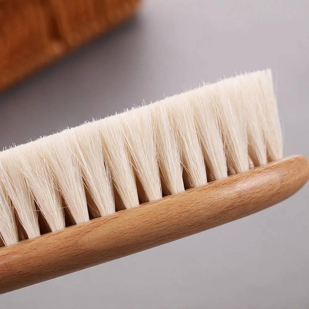 Baby Care Pure Natural Wool Baby Wooden Brush