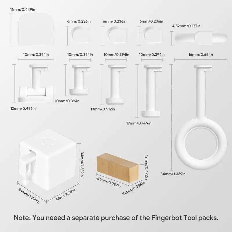 Tuya Zigbee Fingerbot Plus Smart Fingerbot Switch Button