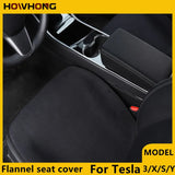 High Quality Flannel Upholstered Seat Cover For Tesla