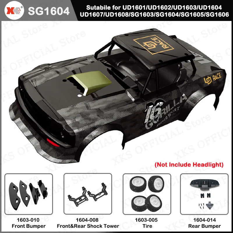 UD1607 UD1608 UD SG1605 SG1606 SG Body Shell