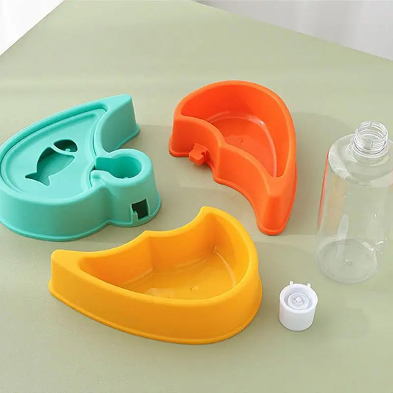 Cat Water And Food Bowl Cat Feeding &