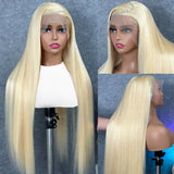 HD Transparent 613 Blonde Straight 13x4 13x6 Lace