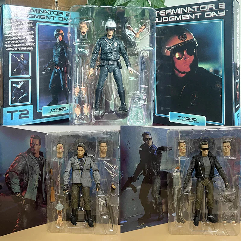 NECA Terminator 2 Judgment Day T-1000 Motorcycle Ultimate