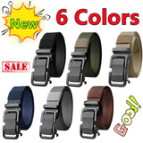 New Nylon Automatic Buckle Men Belt Outdoor Tooling