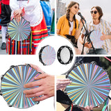 New 8 Inch Double Row Drums Professional Tambourine