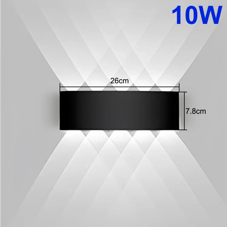 LED Wall Lamp Outdoor IP65 Waterproof Up Down