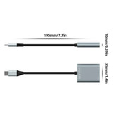 2 in 1 USB-C HUB PD100W&Data Transfer USB
