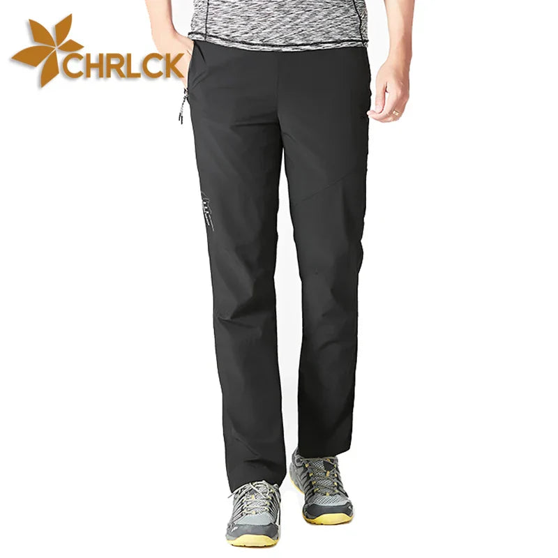 CHRLCK Men's Waterproof Camping Hiking Pants Men Quick