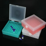 100 Holes Laboratory Plastic Tube Box Rack Use