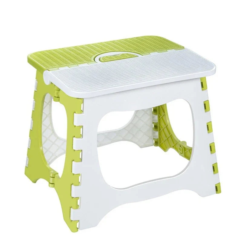 Wholesale of plastic folding small stools, portable thickened