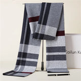 Fashion Classic Business Scarf Men Wool Scarf Soft