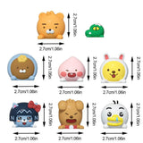 Kakaofriends Figurine Car Ornaments Car Center Console Dashboard