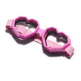 Y2K Hispter Neccessory Oversized Heart Sunglasses Women Big