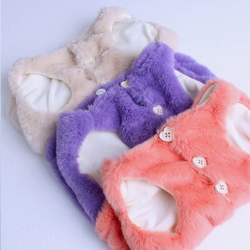 French Bulldog Clothes Winter Pug Dog Clothing Vest
