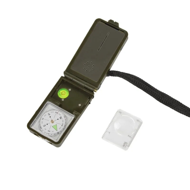 Multifunction Portable Folding Lens Compass Military Boat Dashboard