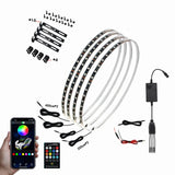 4Pcs 15.5inch Car Wheels Modified LED neon Lights