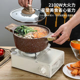Explosion-proof Mini Portable Gas Stove Cooktops 2.1KW Alloy