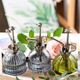 New Embossed Glass Air Pressure Gardening Special Retro
