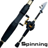 Ghotda Casting Fishing Rod Combo Telescopic Carbon Rod