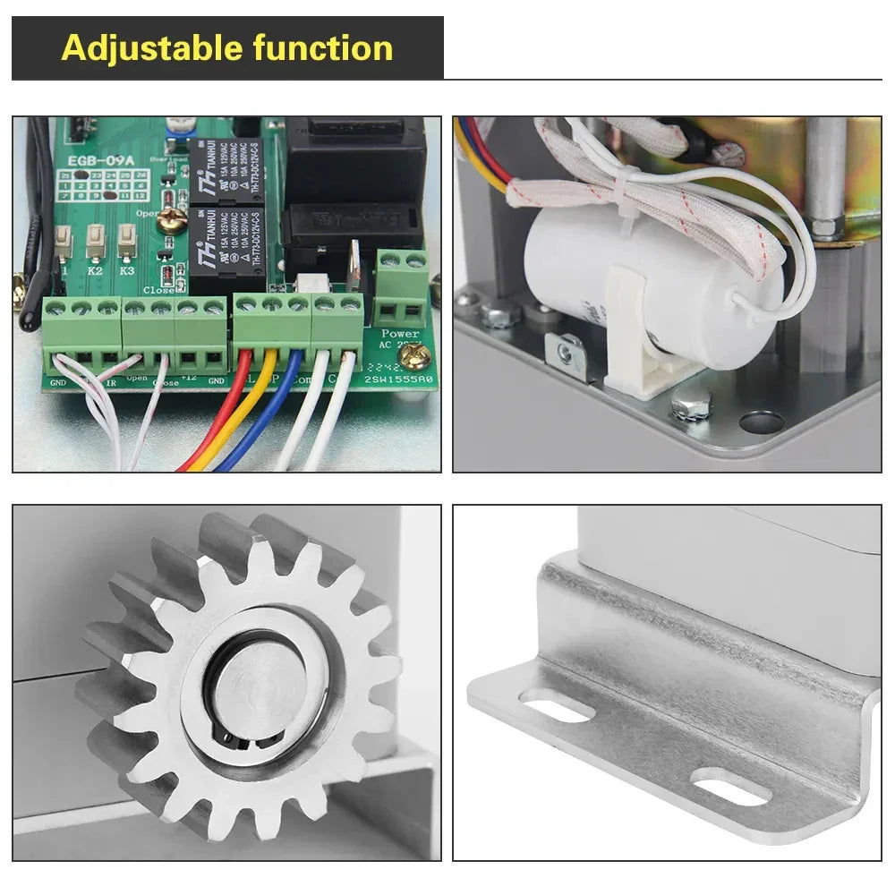 Residential 300kg Wifi Gate Motor Automatic Slide Gate