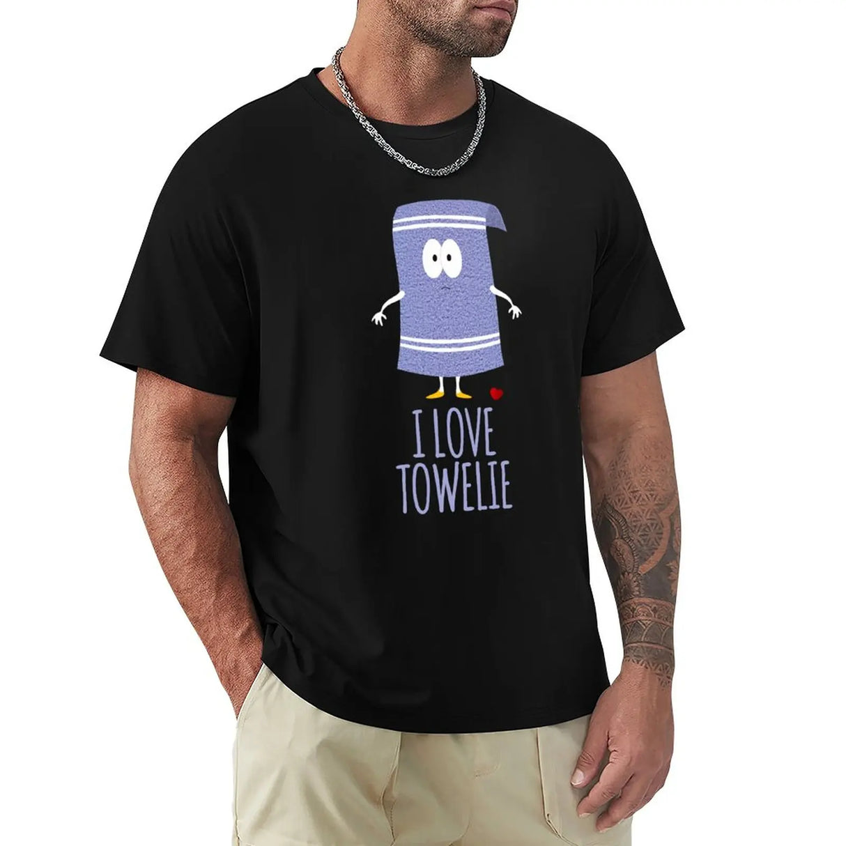 humor fashion t shirt I love Towelie T-Shirt