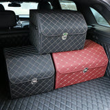 PU Leather Car Trunk Storage Box Top Grade