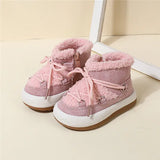 GT-CECD New Autumn/Winter Baby Boots Warm Plush Rubber