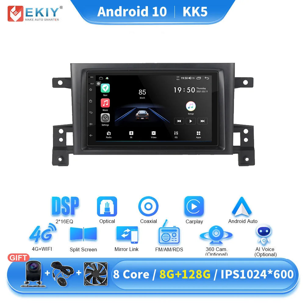 EKIY KK5 Car Radio Stereo For Suzuki Grand