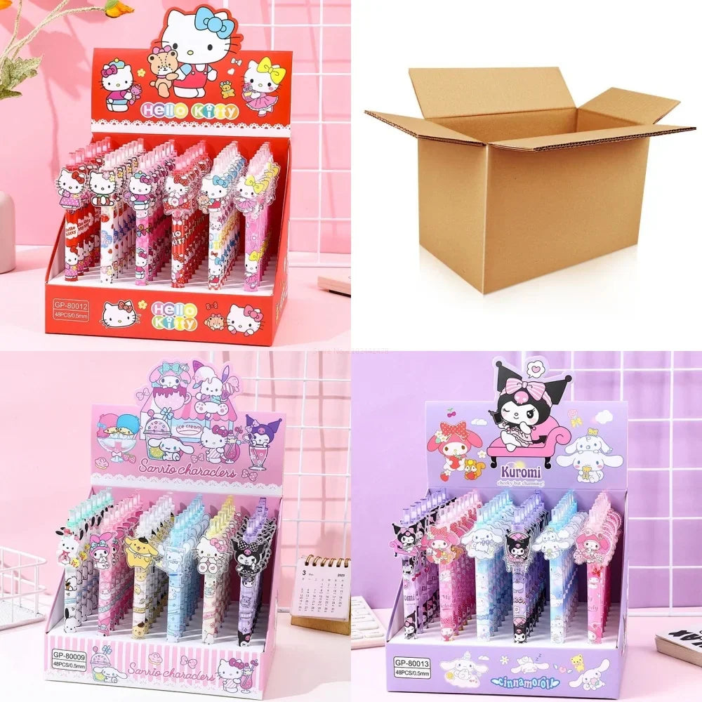 Sanrio Gel Pen 48pcs New Lovely Hello Kitty