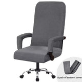 3PC/Set Elastic Office Computer Chair Cover Modern Anti-dirty