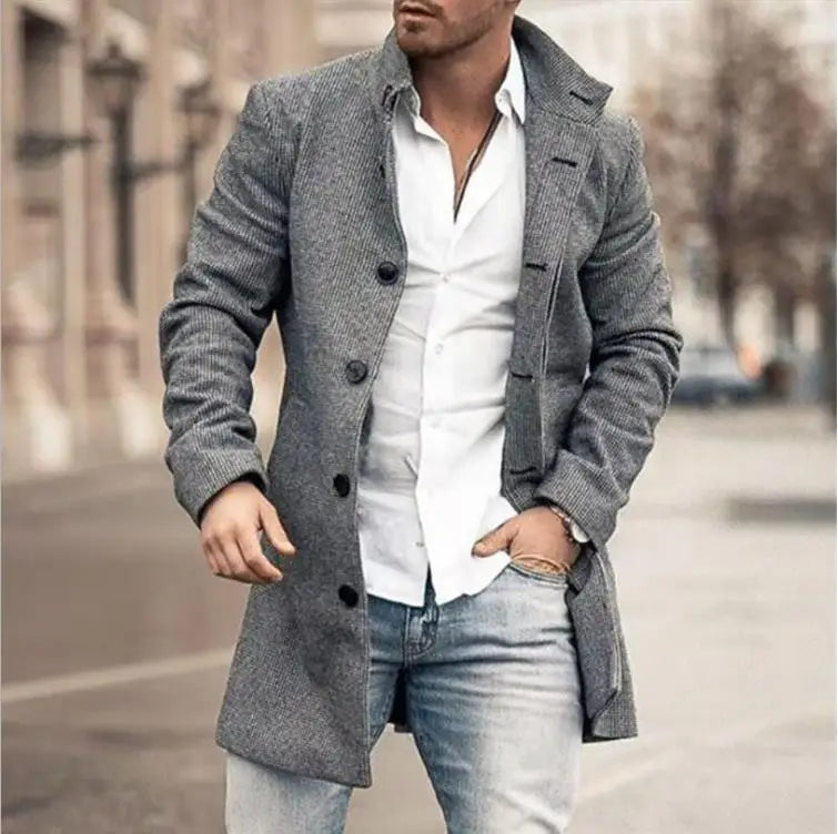 Men Clothing 2023 European American Autumn Winter New