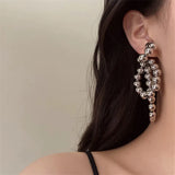 YANGLIUJIA Metal Ball Earrings European And American Style