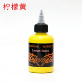 120ml Tattoo Ink Set Permanent Pigment Makeup Professional