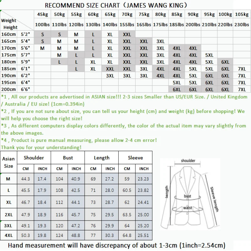 2023 High-End Men's Slim Fit Cashmere Blazer – Lapel Down Jacket