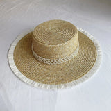 Large Eaves Beach Sunhat Woven Straw Hat Summer