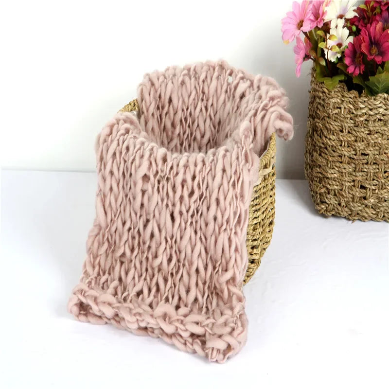 Newborn Photography Props Article Wool Blanket Baby Accessories